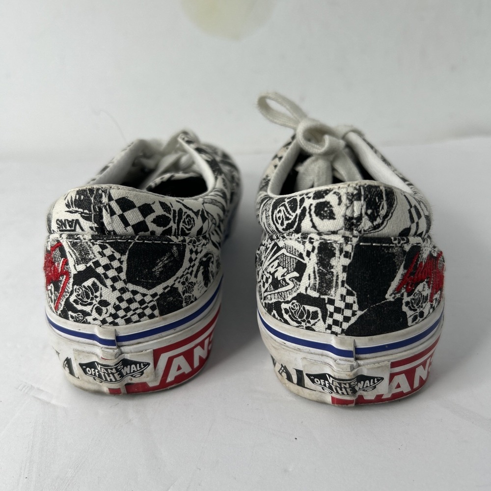 Vans off the Wall "Lady Vans" Era "White" womens sneakers shoes size 7 Men's 5.5 - Picture 7 of 9